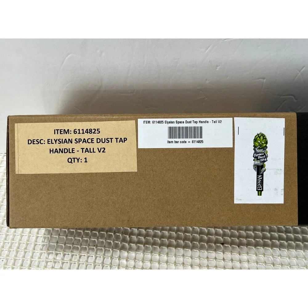 Elysian Space Dust Tap Handle Tall V2 Green Black New with Box